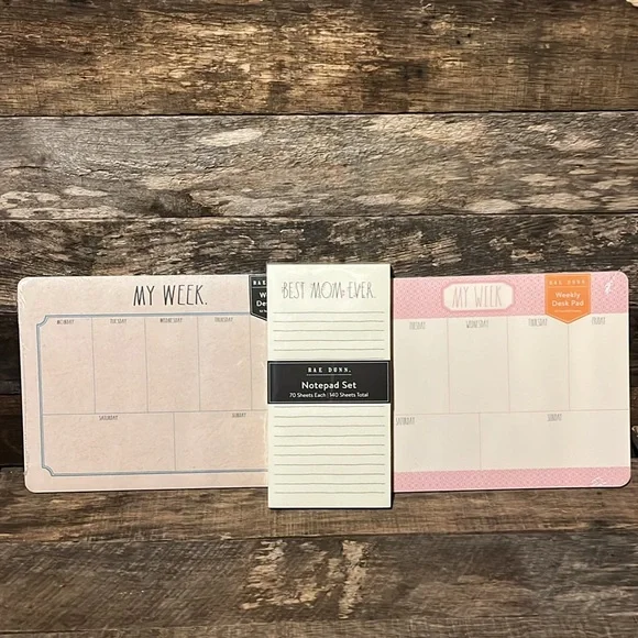 Rae Dunn Weekly Planning Pads and To Do Lists - Picture 2 of 7